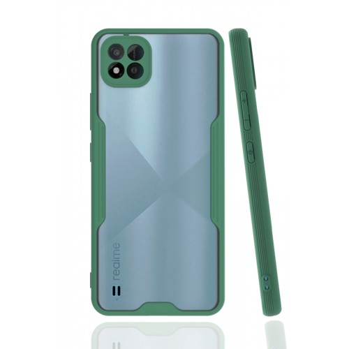 Newface Realme C11 2021 Kılıf Platin Silikon - Yeşil Newface Realme C11 2021 Kılıf Platin Silikon - Yeşil