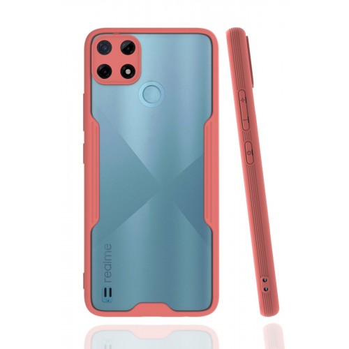 Newface Realme C25Y Kılıf Platin Silikon - Pembe Newface Realme C25Y Kılıf Platin Silikon - Pembe