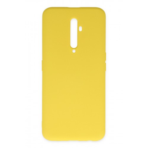 Newface Oppo Reno 2Z Kılıf Nano içi Kadife Silikon - Sarı Newface Oppo Reno 2Z Kılıf Nano içi Kadife Silikon - Sarı