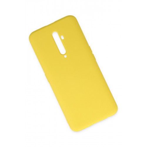 Newface Oppo Reno 2Z Kılıf Nano içi Kadife Silikon - Sarı Newface Oppo Reno 2Z Kılıf Nano içi Kadife Silikon - Sarı