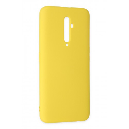 Newface Oppo Reno 2Z Kılıf Nano içi Kadife Silikon - Sarı Newface Oppo Reno 2Z Kılıf Nano içi Kadife Silikon - Sarı