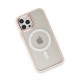 Newface iPhone 12 Pro Kılıf Room Magneticsafe Silikon - Pudra Newface iPhone 12 Pro Kılıf Room Magneticsafe Silikon - Pudra