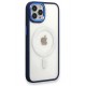 Newface iPhone 13 Pro Kılıf Room Magneticsafe Silikon - Lacivert Newface iPhone 13 Pro Kılıf Room Magneticsafe Silikon - Lacivert
