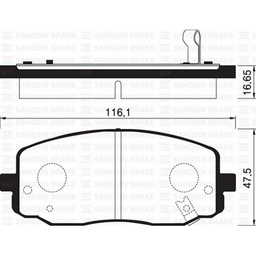 ÖN BALATA HYUNDAI İ10-1.1-1.2-KIA PICANTO 1.0-1-1 08 GDB3369-GDB3510 ÖN BALATA HYUNDAI İ10-1.1-1.2-KIA PICANTO 1.0-1-1 08 GDB3369-GDB3510