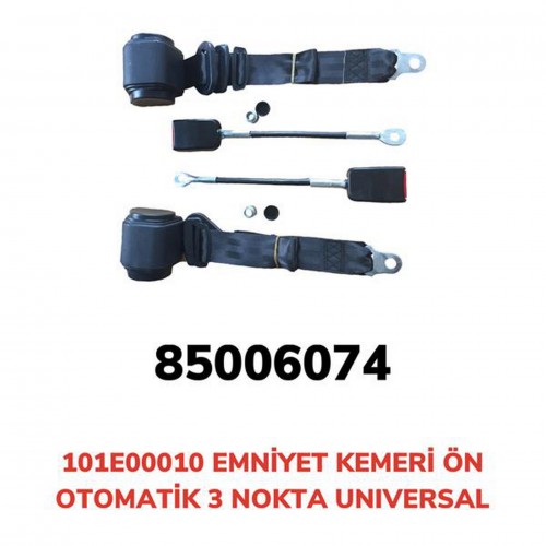 EMNİYET KEMERİ ÖN 3 NOKTA OTOMATİK UNIVERSAL EMNİYET KEMERİ ÖN 3 NOKTA OTOMATİK UNIVERSAL