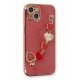 Newface iPhone 14 Kılıf Esila Silikon - Kırmızı Newface iPhone 14 Kılıf Esila Silikon - Kırmızı