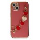 Newface iPhone 14 Kılıf Esila Silikon - Kırmızı Newface iPhone 14 Kılıf Esila Silikon - Kırmızı