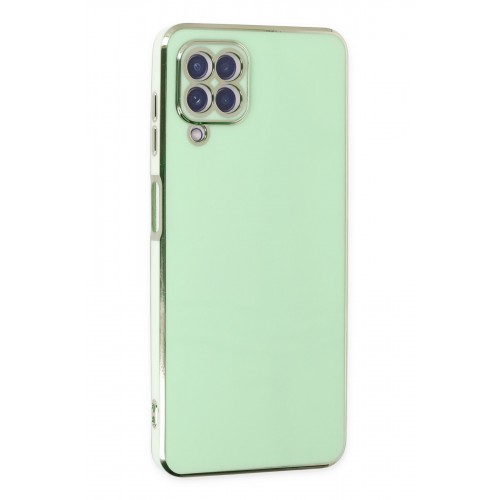 Newface Samsung Galaxy A12 Kılıf Volet Silikon - Açık Yeşil Newface Samsung Galaxy A12 Kılıf Volet Silikon - Açık Yeşil