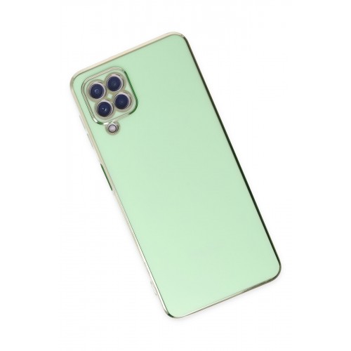 Newface Samsung Galaxy A12 Kılıf Volet Silikon - Açık Yeşil Newface Samsung Galaxy A12 Kılıf Volet Silikon - Açık Yeşil