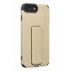 Newface iPhone 7 Plus Kılıf Mega Standlı Silikon - Gold