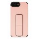 Newface iPhone 7 Plus Kılıf Mega Standlı Silikon - Pudra Newface iPhone 7 Plus Kılıf Mega Standlı Silikon - Pudra