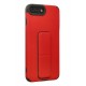 Newface iPhone 7 Plus Kılıf Mega Standlı Silikon - Kırmızı Newface iPhone 7 Plus Kılıf Mega Standlı Silikon - Kırmızı