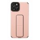 Newface iPhone 11 Pro Max Kılıf Mega Standlı Silikon - Pudra Newface iPhone 11 Pro Max Kılıf Mega Standlı Silikon - Pudra