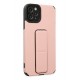 Newface iPhone 11 Pro Max Kılıf Mega Standlı Silikon - Pudra Newface iPhone 11 Pro Max Kılıf Mega Standlı Silikon - Pudra