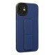 Newface iPhone 12 Kılıf Mega Standlı Silikon - Mavi Newface iPhone 12 Kılıf Mega Standlı Silikon - Mavi