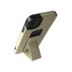 Newface iPhone 12 Kılıf Mega Standlı Silikon - Gold Newface iPhone 12 Kılıf Mega Standlı Silikon - Gold