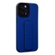 Newface iPhone 12 Pro Max Kılıf Mega Standlı Silikon - Mavi Newface iPhone 12 Pro Max Kılıf Mega Standlı Silikon - Mavi