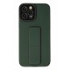 Newface iPhone 12 Pro Max Kılıf Mega Standlı Silikon - Yeşil Newface iPhone 12 Pro Max Kılıf Mega Standlı Silikon - Yeşil