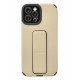 Newface iPhone 12 Pro Max Kılıf Mega Standlı Silikon - Gold Newface iPhone 12 Pro Max Kılıf Mega Standlı Silikon - Gold