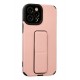 Newface iPhone 12 Pro Max Kılıf Mega Standlı Silikon - Pudra Newface iPhone 12 Pro Max Kılıf Mega Standlı Silikon - Pudra