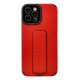 Newface iPhone 12 Pro Max Kılıf Mega Standlı Silikon - Kırmızı Newface iPhone 12 Pro Max Kılıf Mega Standlı Silikon - Kırmızı