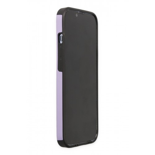 Newface iPhone 13 Pro Max Kılıf Mega Standlı Silikon - Lila Newface iPhone 13 Pro Max Kılıf Mega Standlı Silikon - Lila