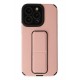 Newface iPhone 13 Pro Max Kılıf Mega Standlı Silikon - Pudra Newface iPhone 13 Pro Max Kılıf Mega Standlı Silikon - Pudra