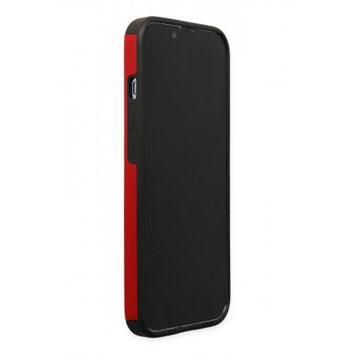 Newface iPhone 13 Pro Max Kılıf Mega Standlı Silikon - Kırmızı Newface iPhone 13 Pro Max Kılıf Mega Standlı Silikon - Kırmızı