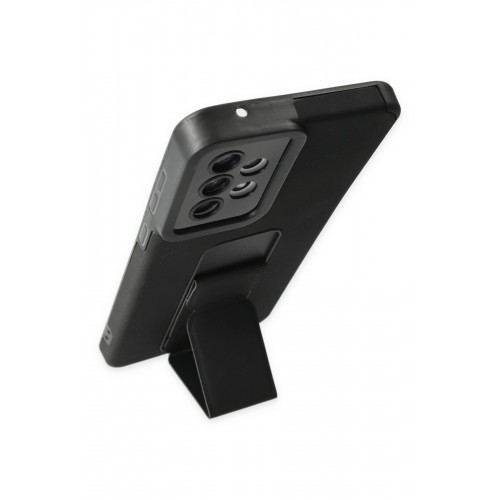 Newface Samsung Galaxy A33 5G Kılıf Mega Standlı Silikon - Siyah Newface Samsung Galaxy A33 5G Kılıf Mega Standlı Silikon - Siyah