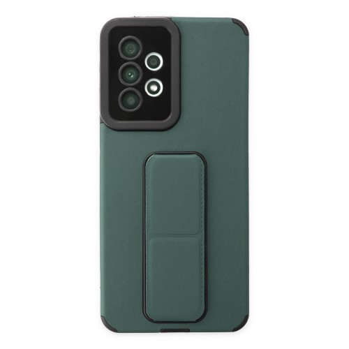 Newface Samsung Galaxy A33 5G Kılıf Mega Standlı Silikon - Yeşil Newface Samsung Galaxy A33 5G Kılıf Mega Standlı Silikon - Yeşil