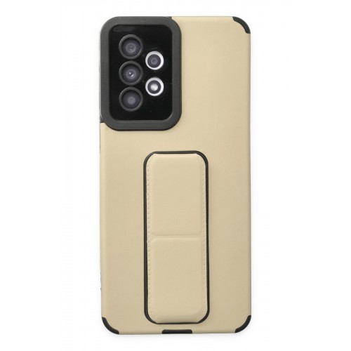 Newface Samsung Galaxy A33 5G Kılıf Mega Standlı Silikon - Gold Newface Samsung Galaxy A33 5G Kılıf Mega Standlı Silikon - Gold