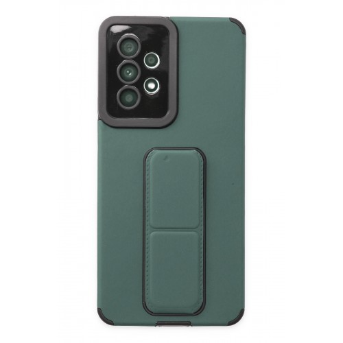 Newface Samsung Galaxy A53 5G Kılıf Mega Standlı Silikon - Yeşil Newface Samsung Galaxy A53 5G Kılıf Mega Standlı Silikon - Yeşil