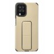Newface Samsung Galaxy A12 Kılıf Mega Standlı Silikon - Gold Newface Samsung Galaxy A12 Kılıf Mega Standlı Silikon - Gold