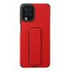 Newface Samsung Galaxy A12 Kılıf Mega Standlı Silikon - Kırmızı Newface Samsung Galaxy A12 Kılıf Mega Standlı Silikon - Kırmızı