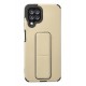Newface Samsung Galaxy A22 Kılıf Mega Standlı Silikon - Gold Newface Samsung Galaxy A22 Kılıf Mega Standlı Silikon - Gold
