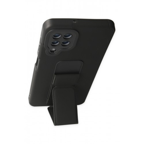 Newface Samsung Galaxy M32 Kılıf Mega Standlı Silikon - Siyah Newface Samsung Galaxy M32 Kılıf Mega Standlı Silikon - Siyah