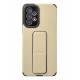 Newface Samsung Galaxy A52S Kılıf Mega Standlı Silikon - Gold Newface Samsung Galaxy A52S Kılıf Mega Standlı Silikon - Gold
