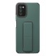 Newface Samsung Galaxy A03S Kılıf Mega Standlı Silikon - Yeşil Newface Samsung Galaxy A03S Kılıf Mega Standlı Silikon - Yeşil