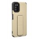 Newface Samsung Galaxy A03S Kılıf Mega Standlı Silikon - Gold Newface Samsung Galaxy A03S Kılıf Mega Standlı Silikon - Gold
