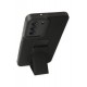 Newface Samsung Galaxy S21 FE Kılıf Mega Standlı Silikon - Siyah Newface Samsung Galaxy S21 FE Kılıf Mega Standlı Silikon - Siyah