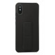 Newface Xiaomi Redmi 9A Kılıf Mega Standlı Silikon - Siyah Newface Xiaomi Redmi 9A Kılıf Mega Standlı Silikon - Siyah