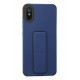 Newface Xiaomi Redmi 9A Kılıf Mega Standlı Silikon - Mavi Newface Xiaomi Redmi 9A Kılıf Mega Standlı Silikon - Mavi