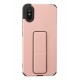 Newface Xiaomi Redmi 9A Kılıf Mega Standlı Silikon - Pudra Newface Xiaomi Redmi 9A Kılıf Mega Standlı Silikon - Pudra