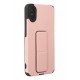 Newface Xiaomi Redmi 9A Kılıf Mega Standlı Silikon - Pudra Newface Xiaomi Redmi 9A Kılıf Mega Standlı Silikon - Pudra