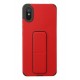 Newface Xiaomi Redmi 9A Kılıf Mega Standlı Silikon - Kırmızı Newface Xiaomi Redmi 9A Kılıf Mega Standlı Silikon - Kırmızı