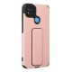 Newface Xiaomi Redmi 9C Kılıf Mega Standlı Silikon - Pudra Newface Xiaomi Redmi 9C Kılıf Mega Standlı Silikon - Pudra