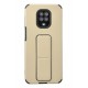 Newface Xiaomi Redmi Note 9 Pro Kılıf Mega Standlı Silikon - Gold Newface Xiaomi Redmi Note 9 Pro Kılıf Mega Standlı Silikon - Gold