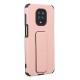 Newface Xiaomi Redmi Note 9 Pro Kılıf Mega Standlı Silikon - Pudra Newface Xiaomi Redmi Note 9 Pro Kılıf Mega Standlı Silikon - Pudra