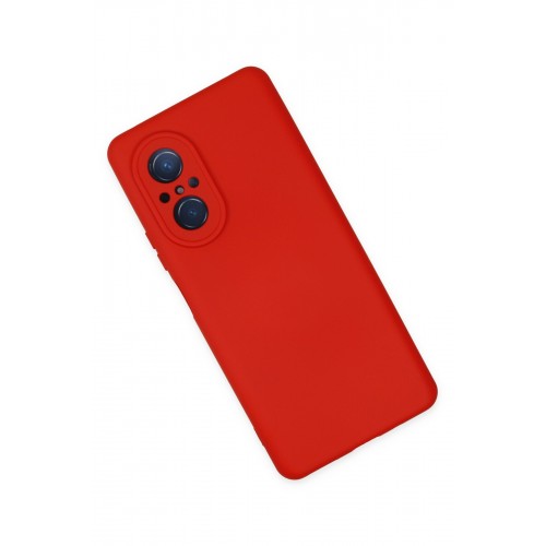 Newface Huawei Nova 9 SE Kılıf Nano içi Kadife Silikon - Kırmızı Newface Huawei Nova 9 SE Kılıf Nano içi Kadife Silikon - Kırmızı