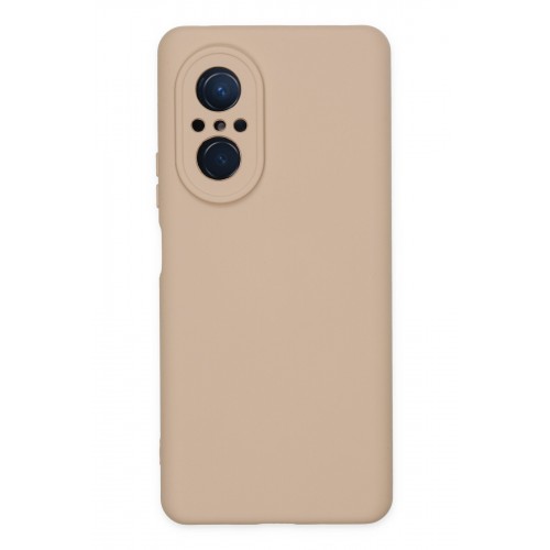 Newface Huawei Nova 9 SE Kılıf Nano içi Kadife Silikon - Pudra Newface Huawei Nova 9 SE Kılıf Nano içi Kadife Silikon - Pudra